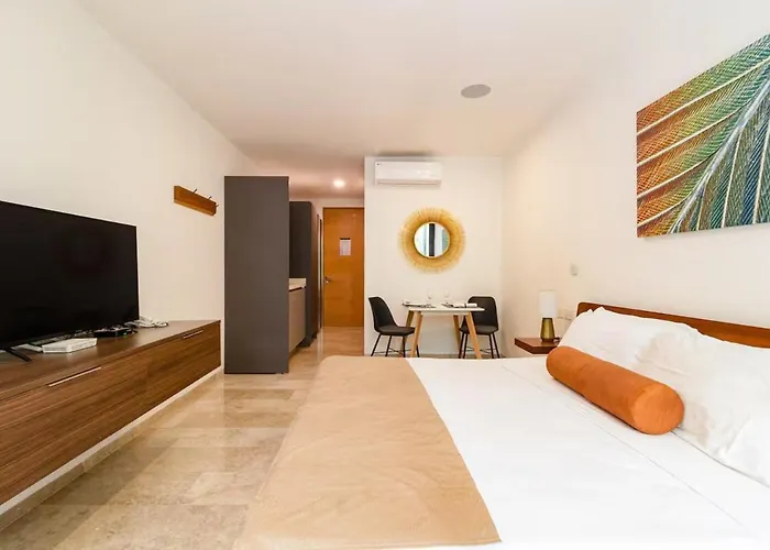 The Shore Chic Ocean View & Gym Appartement Playa del Carmen